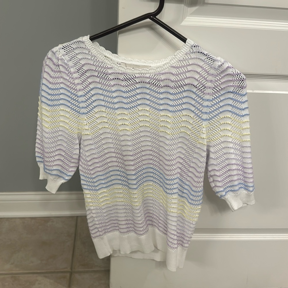 Knitted loft top